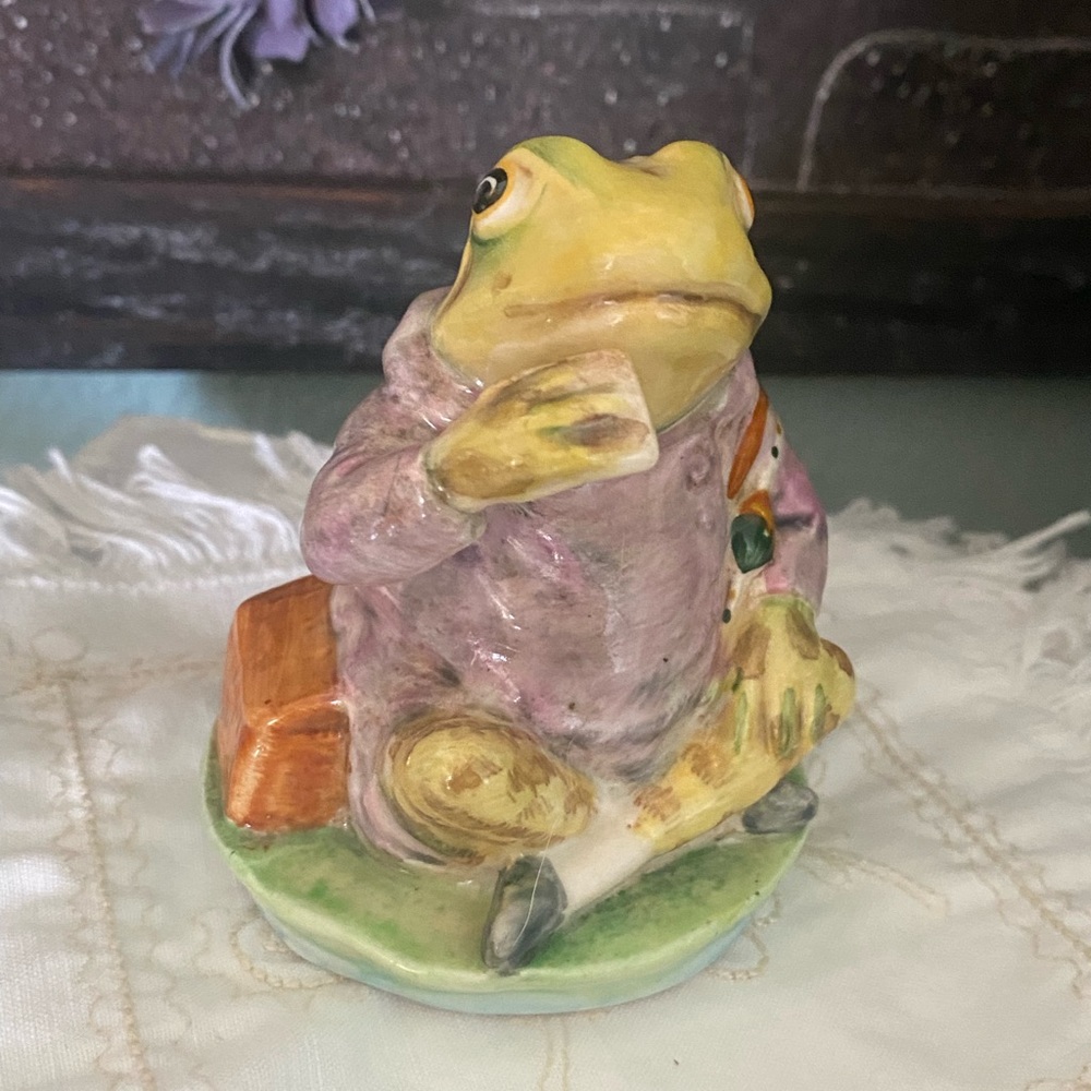 *Sale-Beswick Beatrix Potter “Mr. Jeremy Fisher” 72 Years Old!
